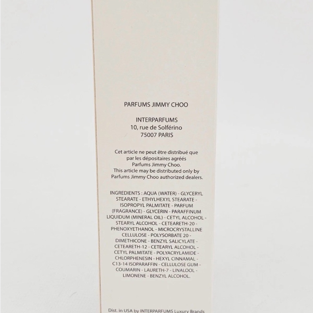 JIMMY CHOO Rose Passion Perfumed Body Lotion 3.3 OZ 100mL New In Box - Picture 3 of 4